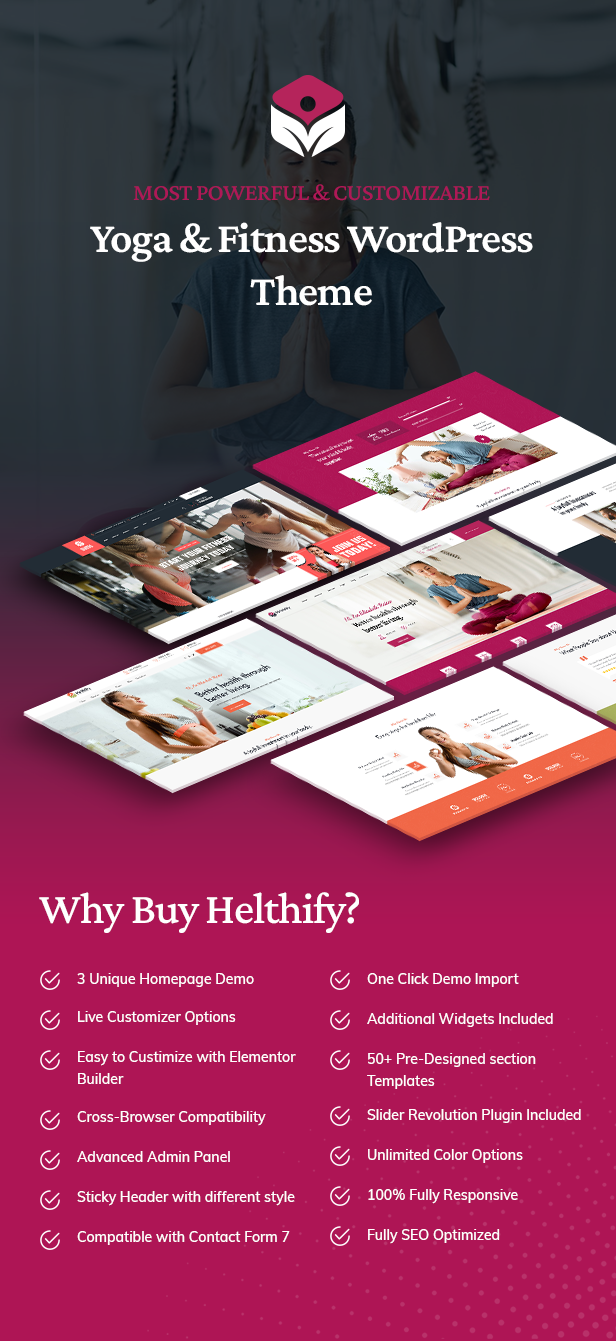 Helthify WordPress Theme